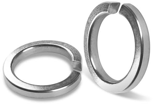 BOUMVID 2 Pièces M20 Rondelle Autobloquante Rondelles Ressort Inox, Rondelles de Sécurité Fendues en Acier Inoxydable 304, Rondelle de Blocage Grower Frein Ressort, pour Vis Boulon Ecrou,