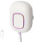 ELMWAY Wall-Mount UV Toothbrush Sanitizer Holder – UVC Light, Drying Fan & Ambient Light for Home Use – Portable, Rechargeable Toothbrush Sanitizer Case for Travel – White