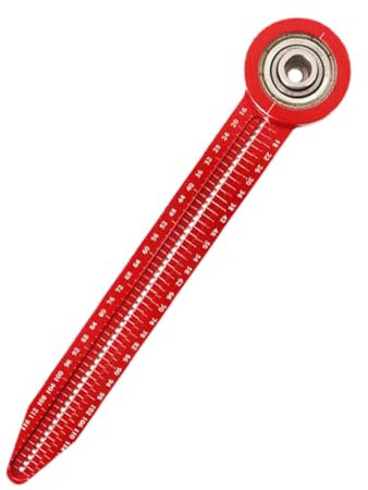 HOMSFOU Aluminiumlegierung Zeichenkompass Für Holzbearbeitung Tragbares Messwerkzeug Zur Präzisen Kreiszeichnung Für Studenten Und Ingenieure Langlebig Und Rostfrei