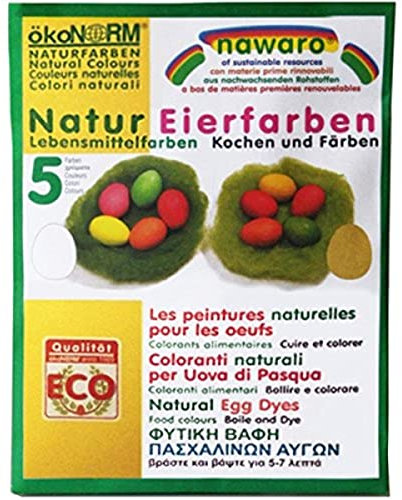 Natur-Eierfarben Nawaro 5 Farben, 20 g