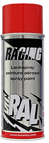 RAL 3020 ROUGE SIGNALISATION (RACING) (Bombe peinture 400 ml) - bombe aerosol reparation peinture carrosserie voiture teintes standrard et RAL (reference couleur constructeur 150 ou 400 ml)
