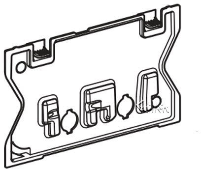 Geberit - Schutzdeckel für Einbauspülkasten Geberit Sigma (242.418.00.1)
