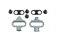 Shimano Plattensatz SM-SH56 mit Gegenplatte Schuhplatten, schwarz, One Size