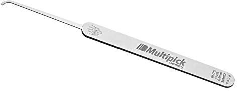 Multipick ELITE Profi Lockpicking Dietrich Hook 3-0,6 mm - Made in Germany - Lockpicking Set - Dietrich Set für den professionellen Gebrauch für Schlüsseldienst und Behörden