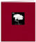 Pioneer MB-811CBF 8 1/2 Inch by 11 Inch Postbound Frame Cover Memory Book, Apple Red