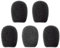 Sena SC-A0109 Mousses pour Microphone SMH10R, SMH5, SMH3 et Séries SPH10 Set de 5