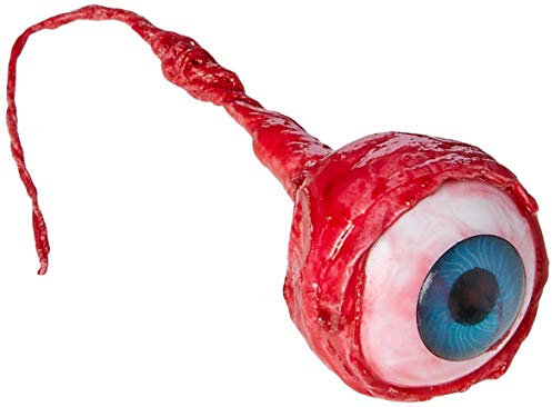 The Rubber Plantation tm Halloween Severed Eyeball Decoration Prop