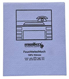 meiko PROFESSIONAL CLEANING Feuchtwischtuch hellblau 35 x 40 cm - Pikto BÜRO, 10 stück, 386639-10ERBUERO