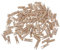 100pcs Mini Pinces en Bois Pince à Linge Multiusage pour DIY Clips Epingles
