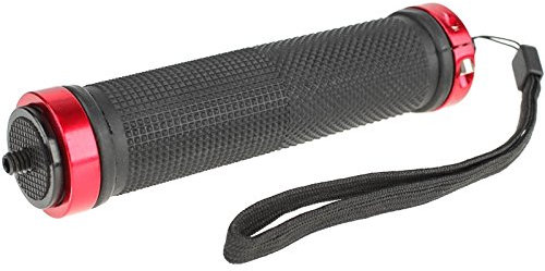 Quenox Universal-Handgriff/Handstativ für Digitalkameras, GoPro Kameras, Systemkameras, Smartphones etc. mit 1/4 Zoll Anschlussschraube