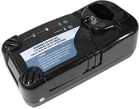 Trade Boutique Station de charge 18 V NiCd NiMH LiIon Chargeur de batterie 7,2 V Chargeur rapide remplace l'Hitachi UC18YKL UC18YRL uc14fya UC14YFA UC12SD uc14y pour EB12 eb14 EB18 EB9 C5d