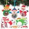 Baker Ross AR759 Pailletten-Dekorationssets, Weihnachtsfiguren, 3 Stück, sortiert