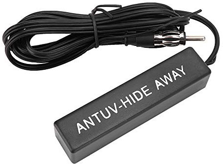 Antenna amplificata nascosta radio stereo elettronica universale 12V AM/FM per
