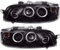 Scheinwerfer Set Punto II 188 Bj. 99-03 CCFL Angel Eyes H1+H1+H3 schwarz