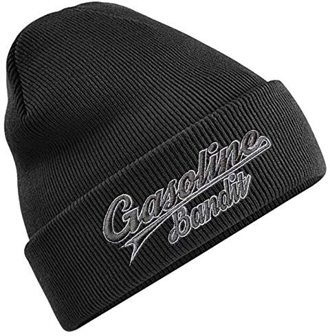 Gasoline Bandit Biker Beanie mit Stickerei - Die Wintermütze für Motorradfahrer