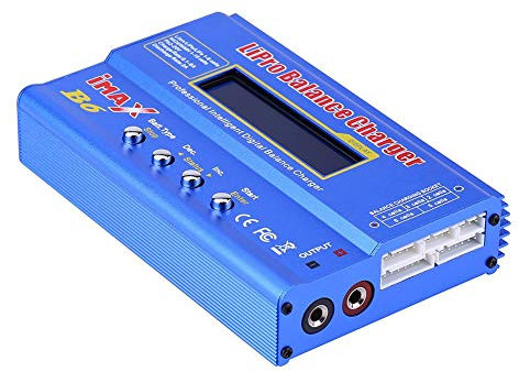 Lipo Balanced Charger, Lipo Battery Balanced Charger with Cables RC Accessory Digital Balanced Charger 2Types(Compatible with XT60 Plug)