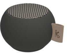 KREAFUNK aGO MINI, Bluetooth Lautsprecher, Speaker, TWS Kopplung für Stereo Sound, Voice Assistent, wasserdicht, Black