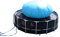CoverMio XXL Poolkissen Ø 4m - Poolpolster rund Winter Luftkissen für winterfeste Poolabdeckung - Aufblasbare Winterkissen Überwinterung für Pool - Kissen für Pool