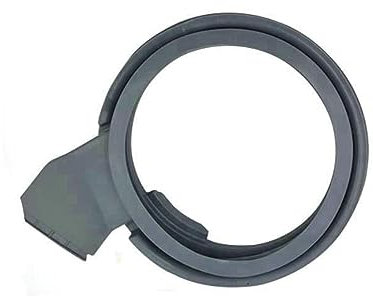 GORMEL Escotilla de Manguito Compatible con Lavadora de Tambor Samsung DC97-03576A Anillo de Sellado de Goma Impermeable Piezas de Tapa de alcantarilla