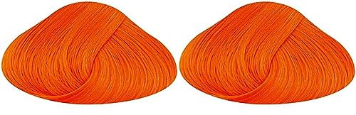 La Riche New Directions SemiPermanent Hair Color 88ml, Fluorescent Orange (Packung mit 2)