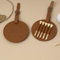 KEMEILA Benutzerdefinierte Leder Golftasche Tag Geschenk mit Golf-Tees, gravierte Golf-Tee-Halter mit Holz Golf Wert 1 Set, personalisierte Leder Geschenk für Golfer (1 Satz)