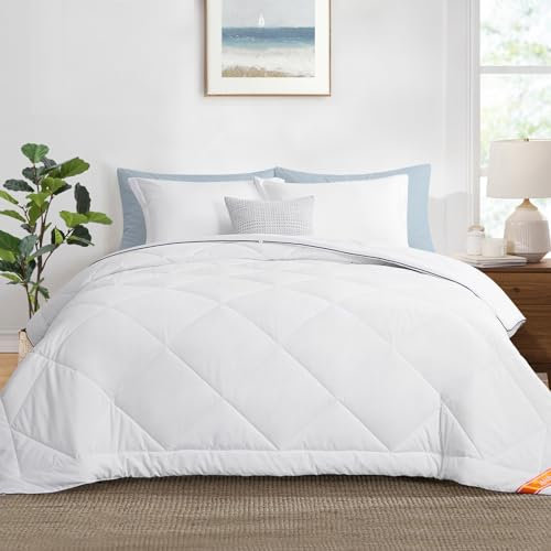 Aisbo Bettdecke 200x220 Sommerdecke, Dünne Sommer Decke Leicht 200 x 220 Steppdecke Bett Decken, Sommerbettdecke 200x220cm, Duvet Blanket Oberbett mit 150GSM Füllung