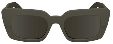 Calvin Klein Women's Sunglasses CK24512S - Taupe with Solid Brown Lens