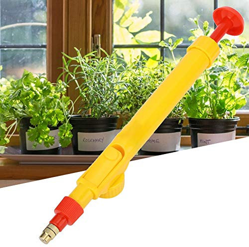 SUNGOOYUE Pistola de Agua con Boquilla de Metal, Bomba de Jardín, Botella Rociadora, Rociador Manual para Jardinería Al Aire Libre
