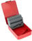 LOVIVER Twist Drill Bit Case Drill Bit Holder Empty Metal Drill Bit Index Box Storage Case, 19 Slots
