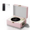 Tragbarer CD-Player mit Fernbedienung, 3600 mAh Akku, Lautsprecher, Pink