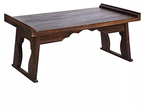 KHYTEBV Table Basse Meubles Plancher Table à thé Pied Pliant Rectangle Meubles de Salon Table Basse Centrale en Bois Pliable