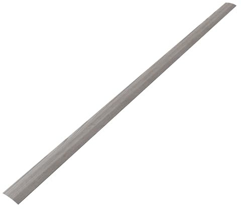 Amig - Profilé de Jonction pour Sol | 985 mm x 40 mm | Bande de Transition Lisse avec Adhésif | Embellisseur de Bords pour Jonctions en Bois, Parquet, Stratifié, Marbre et Carrelage | Chêne-Gris