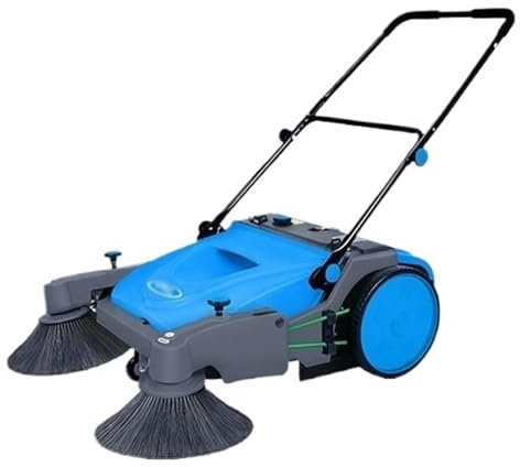 huanglyc-232 Floor Sweeper Hand Pushed Sweeping Machine for Parks Residential Area Property Management Roads, Breeding Farms and Vacuum Cleaners