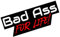 Fun Aufkleber Bad Ass for Life Sticker für Dein Fahrzeug ca. ca. 12x4 cm