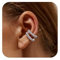 LAURITAMI Ear Cuff Gold Silber Fake Helix Knorpel Ohrringe Fake Piercing Ear Cuff Ohrringe Clip On Earcuffs Schmuck für Männer Damen