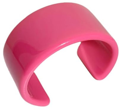 SLXLYH Geometrische breite Manschettenarmbänder, modisch, bunt, Harz, Acryl, offener Armreif für Damen, indisches Partyzubehör, Schmuck