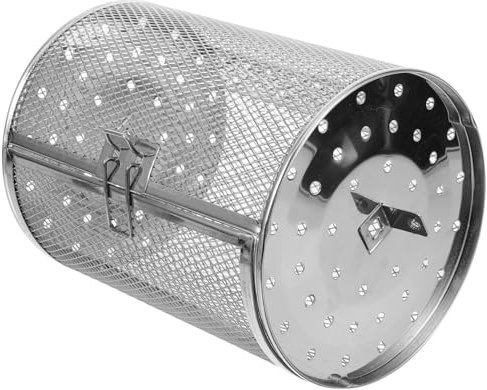 CIYODO Parrilla De Asador Eléctrico De Repuesto Para Horno Cestas De Jaula Giratorias Redondas Pequeñas Para Hornear Y Freír Accesorios Para Freidora De Aire Suministros De Cocina