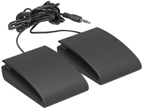 Electronic Drum Quiet Double Pedal Features Double Kick High Sensitivity Noise Cancelling Portable for Musicians Beginner Drum Pedal