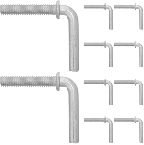 Ipetboom 10pcs M8x38mm Fan Replacement Bolts 4.8 Grade Chassis Locking Screws for Floor Fan Stand Base Base Mounting Hardware for Pedestal Repair and Stabilization