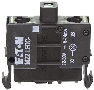 Eaton 216561 LED Light Bulb Red Base Mount 12-30 V AC/DC Screw Connector