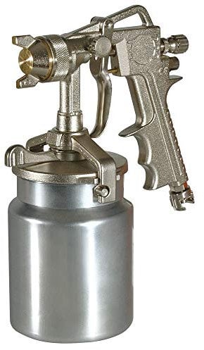 CEVIK Pro - CA-1855/3L Pistola de Pintura Profesional 1.7mm - Depósito 1000cc - Abanico Ajustable 160-225mm - Ligera y Ergonómica - Conexión Rápida