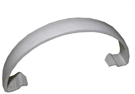 FLOPLAST 112mm Round Gutter Clip - White - Bag of 2