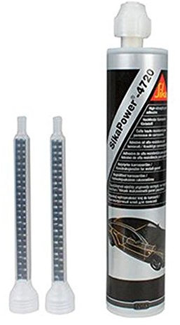 Sikapower 4720 Universalkleber Karosserie Klebstoff Schwarz 195ml 458296