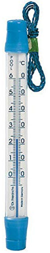 Dr. Friedrichs Gruppe Poolthermometer rund 306710 20 cm blau Weiss