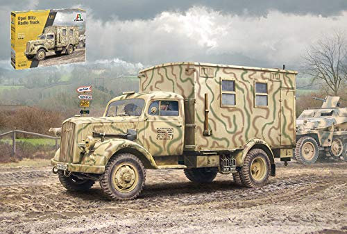 OPEL BLITZ RADIO TRUCKS KIT 1:35 - Italeri - Militär-Kit - Montagesatz