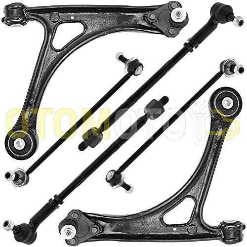 Querlenker Set Vorderachse kompatibel SEAT LEON 1M CUPRA Dreieck Kugelgelenk Spurstange 10tlg