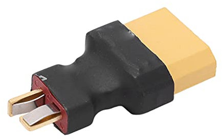 RiToEasysports XT90-zu-T-Adapter Starke Kompatibilität Geringes Gewicht Keine Kabel XT90-Stecker-zu-T-Stecker-Adapterstecker für RC-Car-Flugzeugboote Modellierungszubehör Modellspielzeug