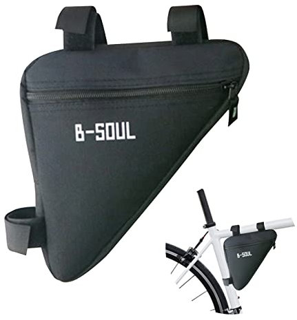 BASTOUR Fahrrad Rahmentasche, Dreieckstasche, Rahmentasche, Fahrradtasche Rahmen, Fahrrad Dreiecktasche, Lenkertasche, Fahrradtasche für MTB, Rennräder, Mountainbike, Rennrad Bike Bag,Triangeltasche