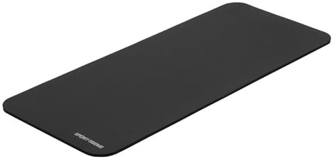 Sport-Thieme Gymnastikmatte Basic 1.5 | Komfortable Fitnessmatte für Fitness & Verein | Bodenkälte isolierend | Geschlossenzelliger Schaum | Robust & langlebig | Royalblau/Schwarz | Mit Ösen