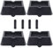 Wagenheberaufnahme Unterbock Wagenheber Aufnahme Adapter Gummiauflage Gummiblock Stopfen Hebebühne vorne und hinten beidseitig links rechts für 3er E46 6er E63 E64 7er E65 E66 E67 Z4 E86 E85 Z8 E52